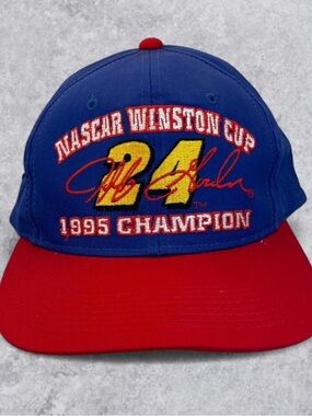NASCAR Winston Cup 1995 Champion Jeff Gordon #24 Snapback Hat NWT
